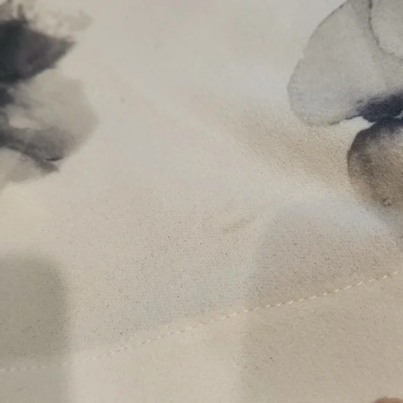 Black and white floral spaghetti trap formal dress by L'ATISTE - Picture 11 of 11